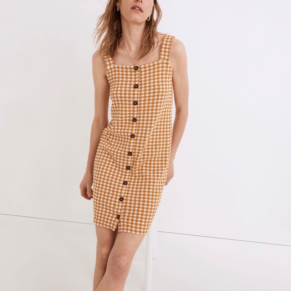 Madewell Gingham Dress